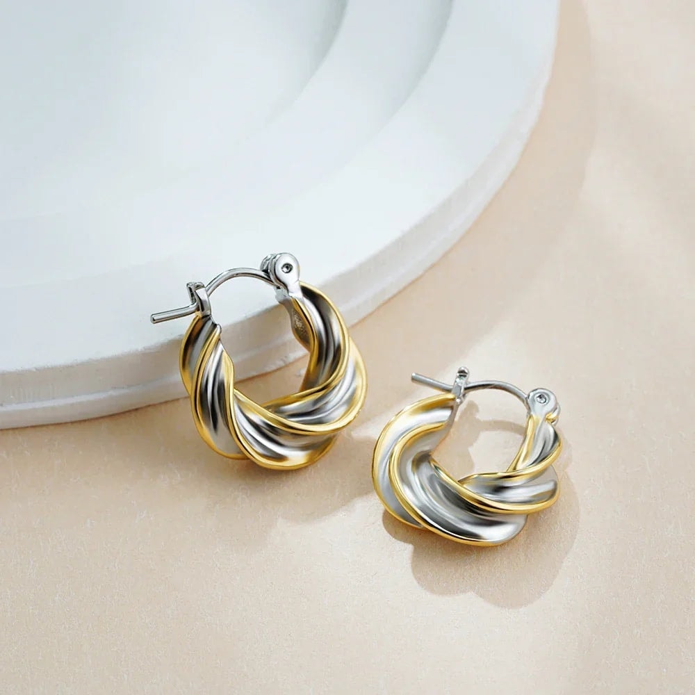 Earring Vintage Color Double