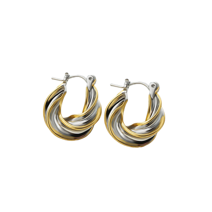 Earring Vintage Color Double